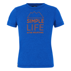 triko SALEWA SIMPLE LIFE DRY K S/S TEE ELECTRIC MELANGE